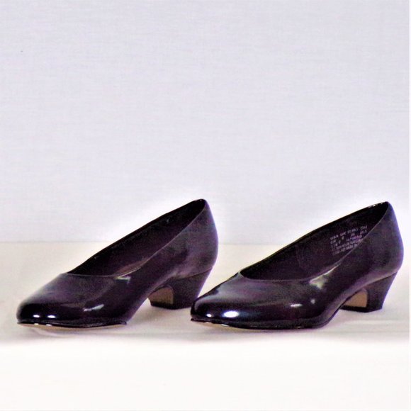 SOFT STYLE BY HUSH PUPPIES 8W black pumps - Picture 4 of 8